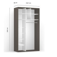 DRESSING LEX 151-240-66 C GRI/JSZ/O L